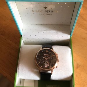 Kate Spade Rose Gold Metro Grand Hybrid Watch